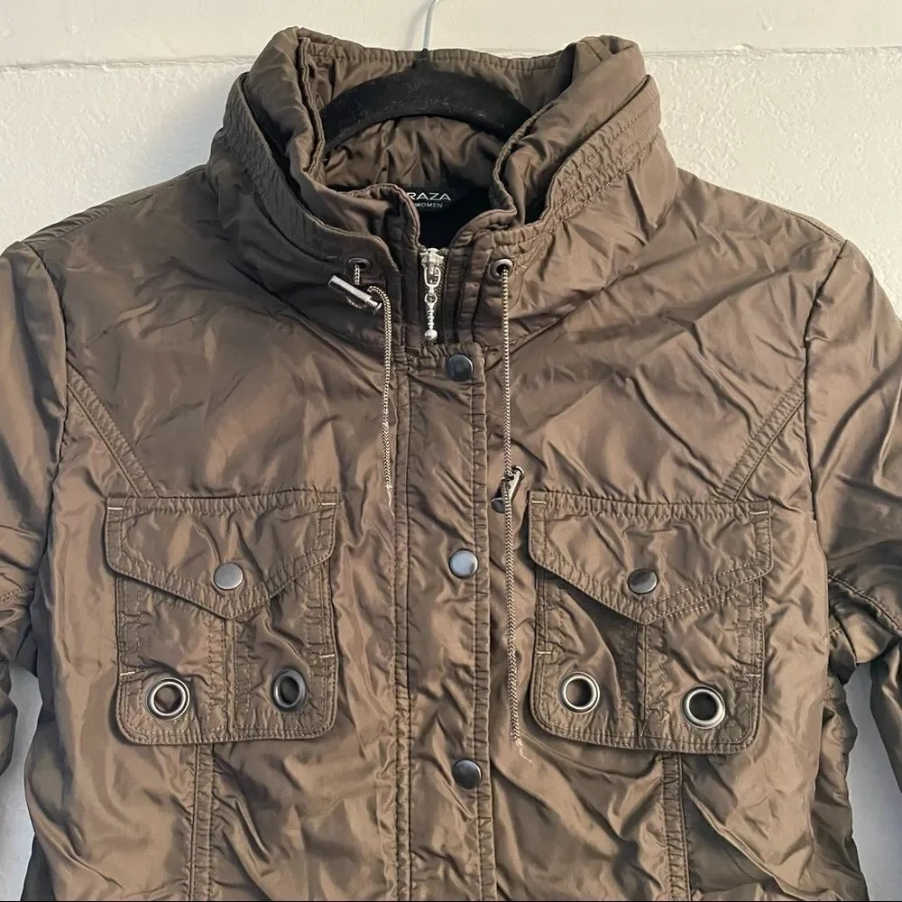 RAZA green utility jacket  - Picture 3 of 14